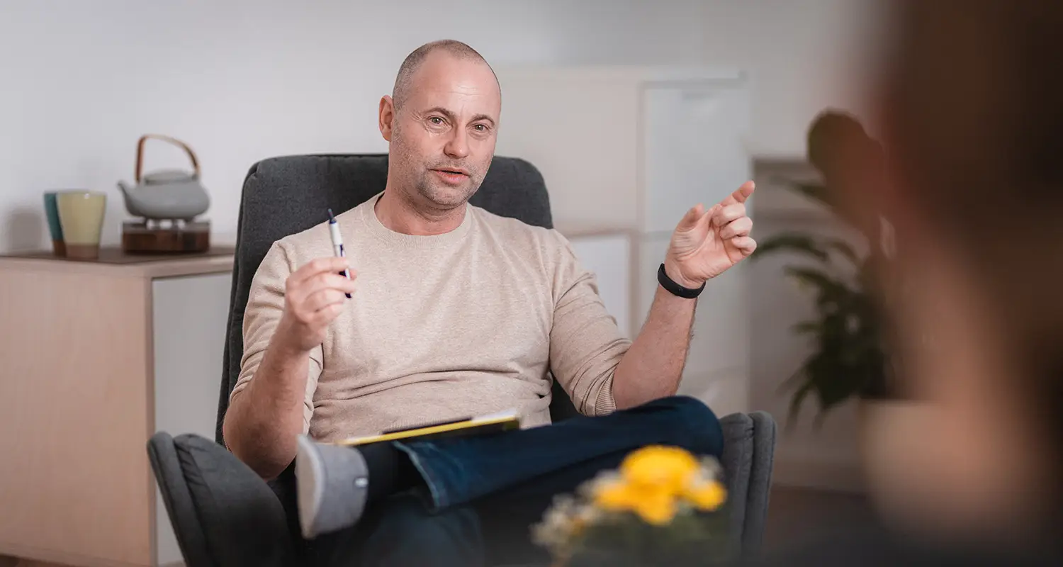 Gesprächstherapie in meiner Stuttgarter Praxis
